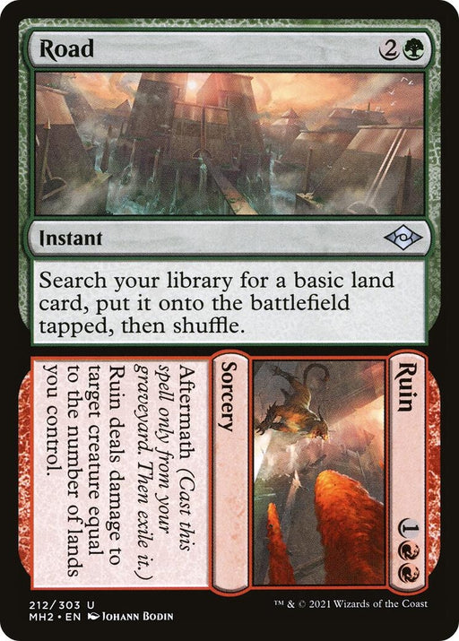 Image for Road // Ruin (212) (MH2) - Magic: The Gathering