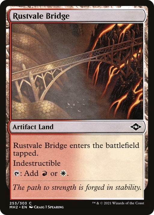 Image for Rustvale Bridge (253) (MH2) - Magic: The Gathering