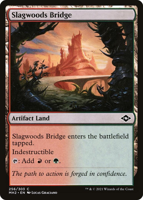 Image for Slagwoods Bridge (256) (MH2) - Magic: The Gathering