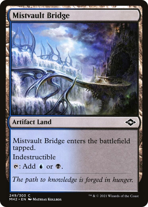 Image for Mistvault Bridge (249) (MH2) - Magic: The Gathering