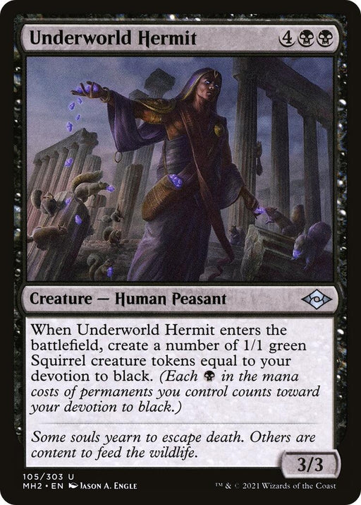 Image for Underworld Hermit (105) (MH2) - Magic: The Gathering