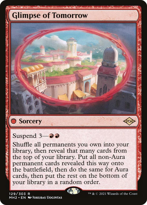 Image for Glimpse of Tomorrow (129) (MH2) - Magic: The Gathering