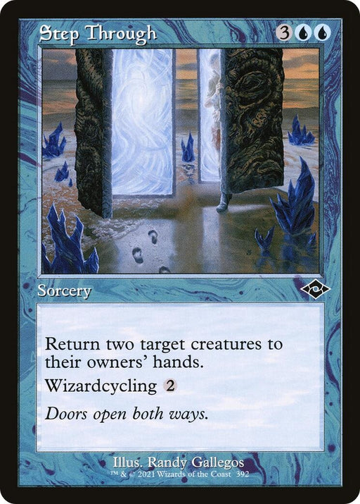 Image for Step Through (Retro Frame) (392) (MH2) - Magic: The Gathering