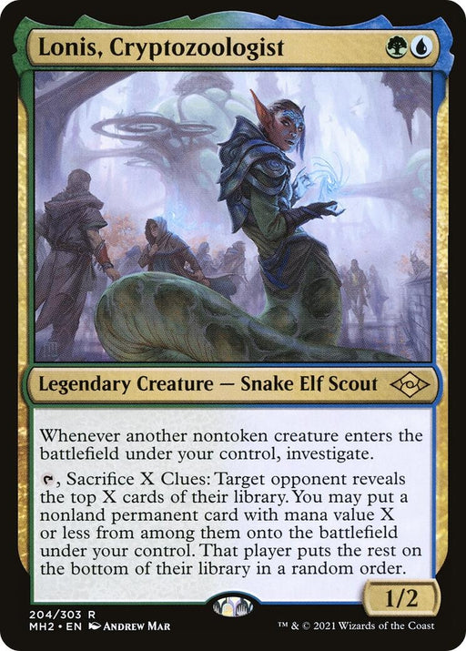 Image for Lonis, Cryptozoologist (204) (MH2) - Magic: The Gathering