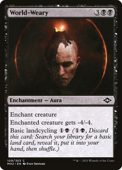 Image for World-Weary (109) (MH2) - Magic: The Gathering