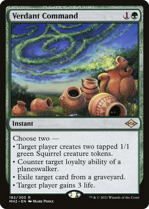 Image for Verdant Command (182) (MH2) - Magic: The Gathering