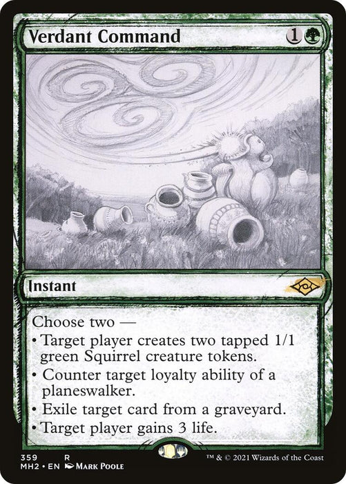 Image for Verdant Command (Showcase) (359) (MH2) - Magic: The Gathering