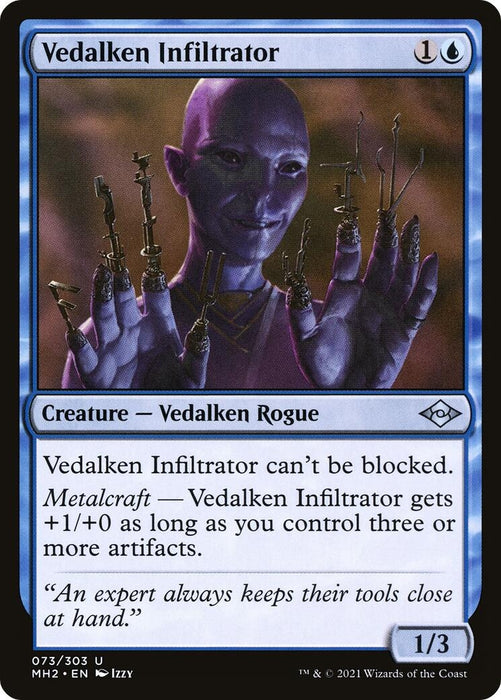 Image for Vedalken Infiltrator (73) (MH2) - Magic: The Gathering