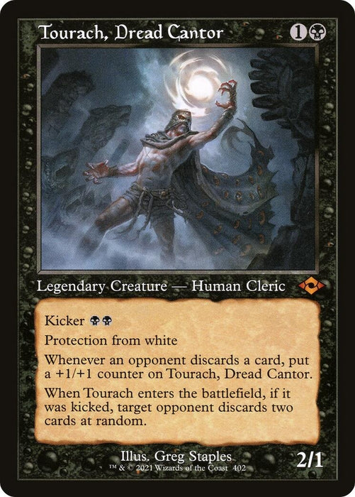 Image for Tourach, Dread Cantor (Retro Frame) (402) (MH2) - Magic: The Gathering