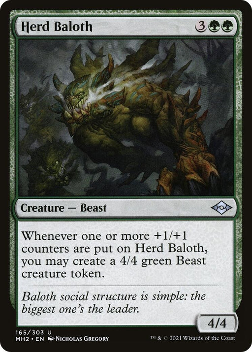 Image for Herd Baloth (165) (MH2) - Magic: The Gathering