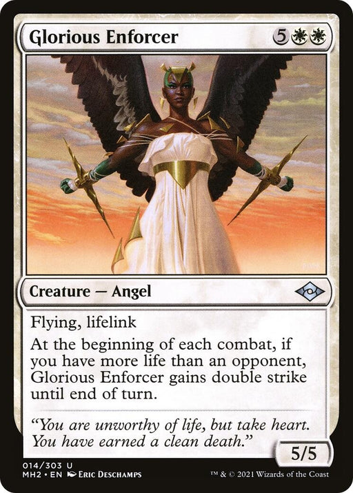 Image for Glorious Enforcer (14) (MH2) - Magic: The Gathering