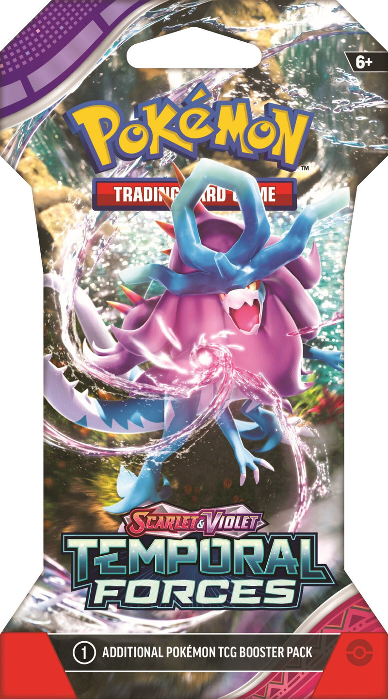 Pokémon TCG: Scarlet & Violet: Temporal Forces - Sleeved Booster Pack