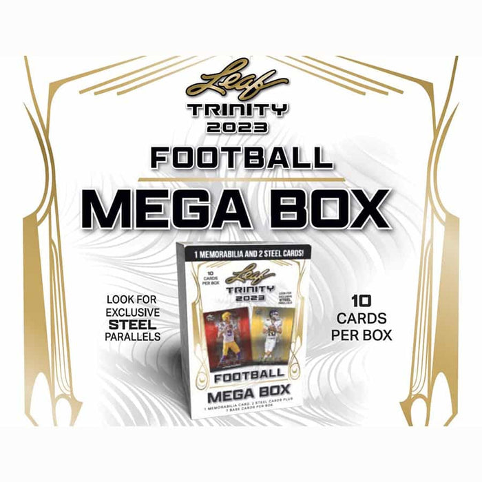 2023 Leaf Trinity Football Hobby Mega Box
