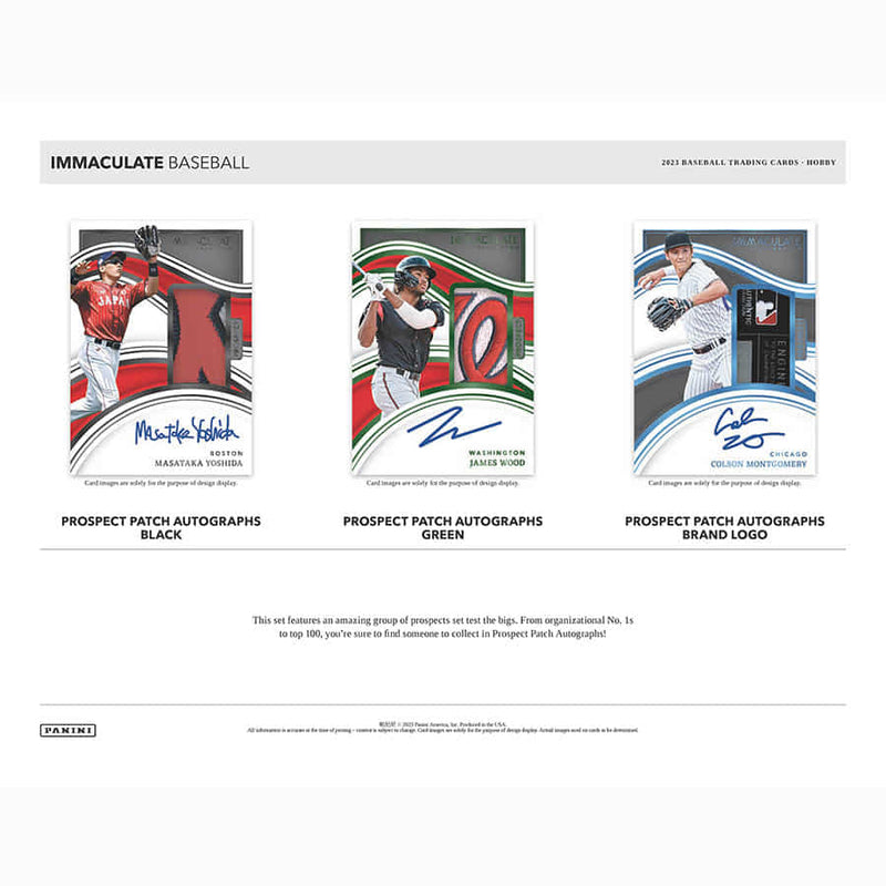 2023 Immaculate Collection Baseball Hobby Box