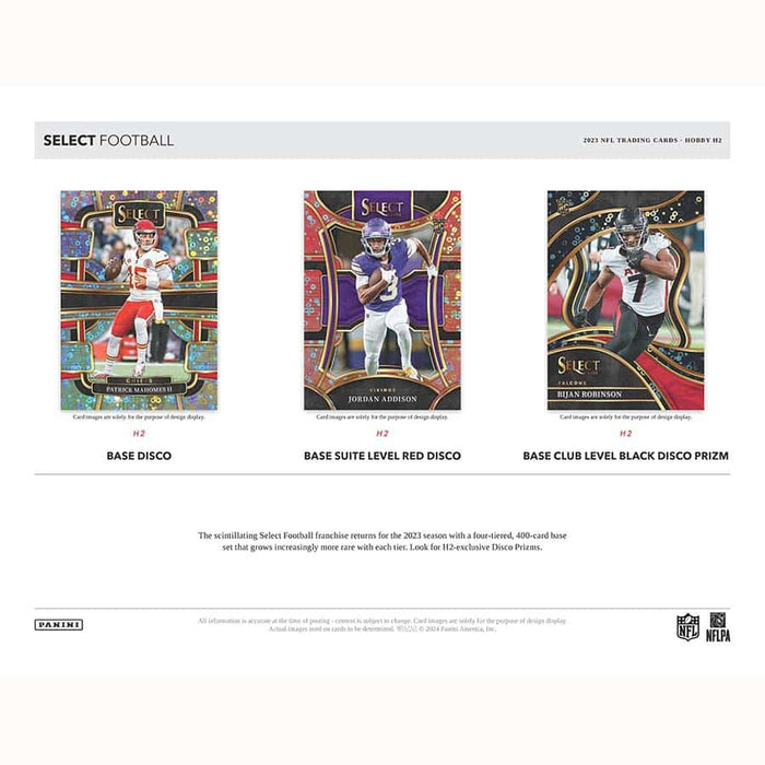 2023 Select Football H2 Hobby Box