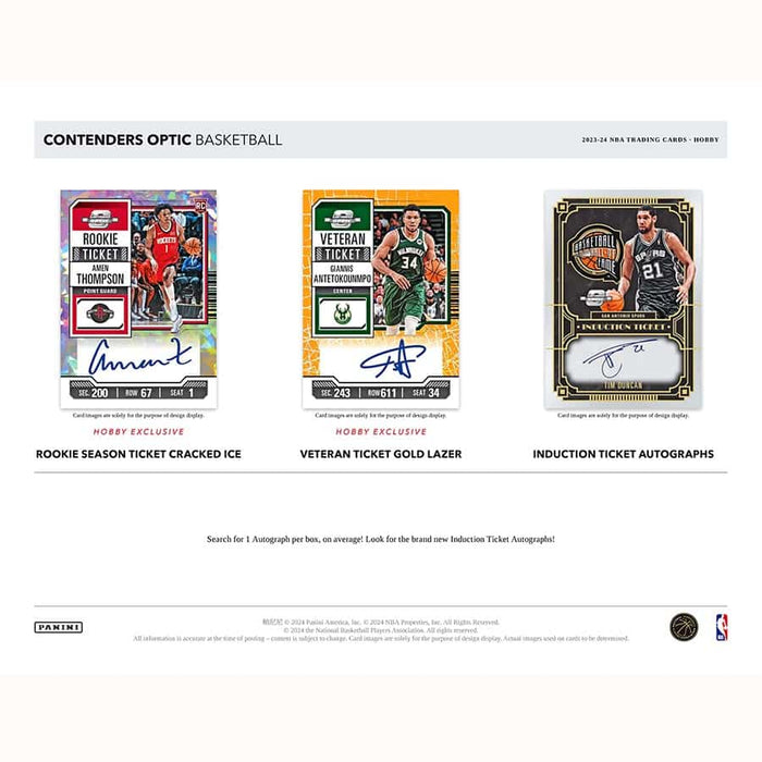 2023-24 Contenders Optic Basketball Hobby Box