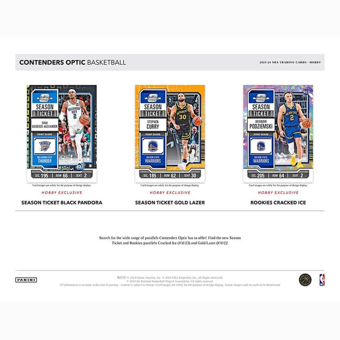 2023-24 Contenders Optic Basketball Hobby Box