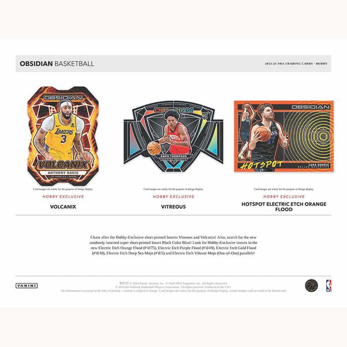 2023-24 Obsidian Basketball Hobby Box