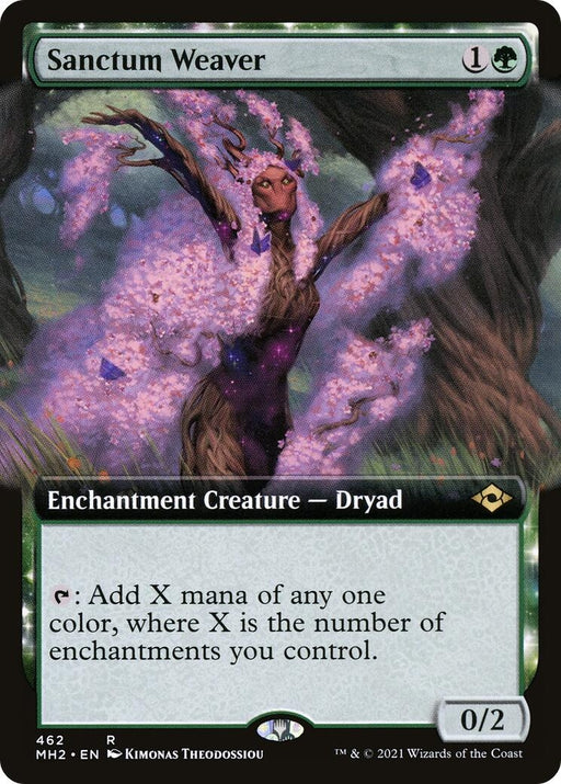 Image for Sanctum Weaver (Extended Art) (462) (MH2) - Magic: The Gathering