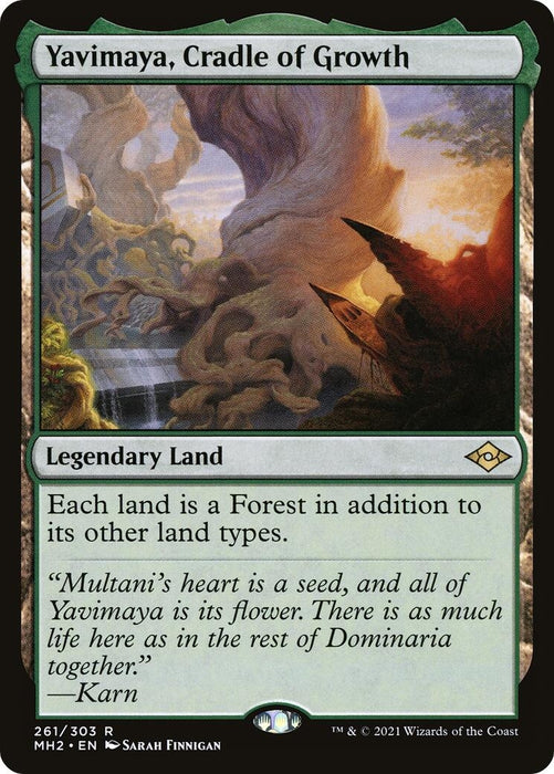 Yavimaya, Cradle of Growth (261) (MH2)