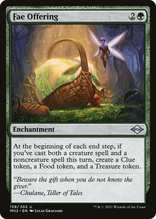 Image for Fae Offering (158) (MH2) - Magic: The Gathering