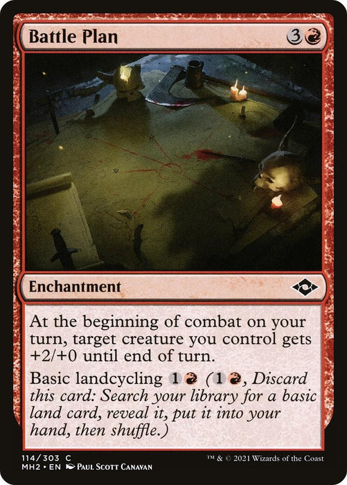 Image for Battle Plan (114) (MH2) - Magic: The Gathering