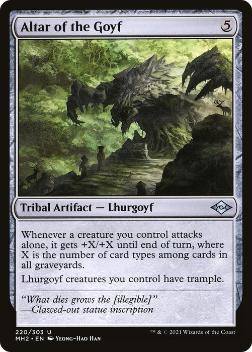 Image for Altar of the Goyf (220) (MH2) - Magic: The Gathering