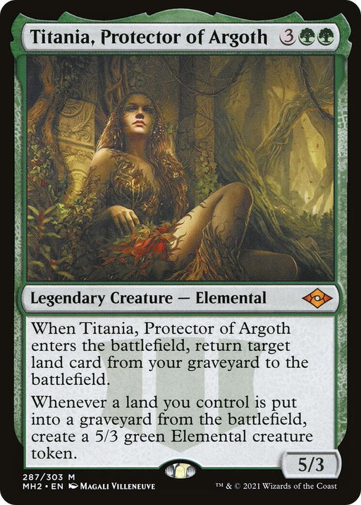 Image for Titania, Protector of Argoth (287) (MH2) - Magic: The Gathering