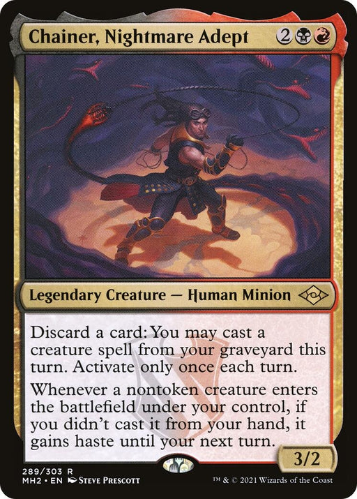 Image for Chainer, Nightmare Adept (289) (MH2) - Magic: The Gathering