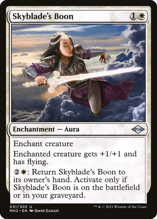 Image for Skyblade's Boon (31) (MH2) - Magic: The Gathering