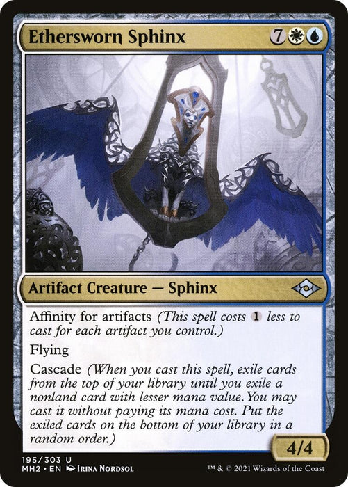 Image for Ethersworn Sphinx (195) (MH2) - Magic: The Gathering