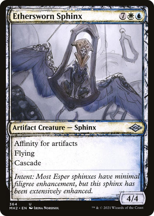 Image for Ethersworn Sphinx (Showcase) (364) (MH2) - Magic: The Gathering