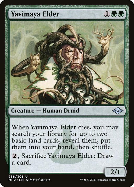 Image for Yavimaya Elder (288) (MH2) - Magic: The Gathering