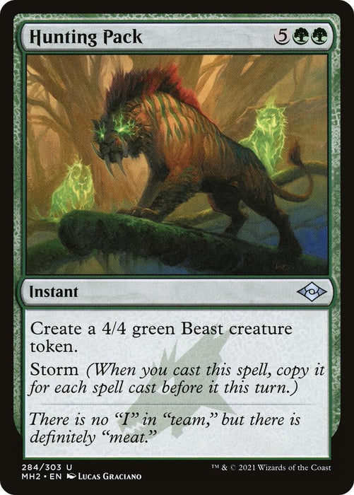 Image for Hunting Pack (284) (MH2) - Magic: The Gathering