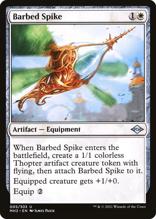 Image for Barbed Spike (5) (MH2) - Magic: The Gathering