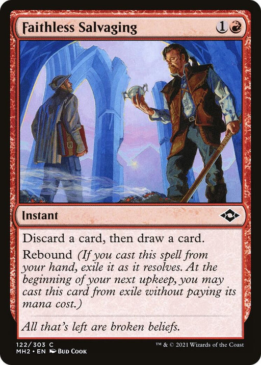 Image for Faithless Salvaging (122) (MH2) - Magic: The Gathering