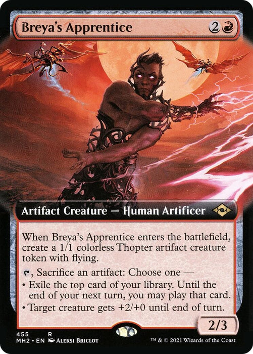 Image for Breya's Apprentice (Extended Art) (455) (MH2) - Magic: The Gathering