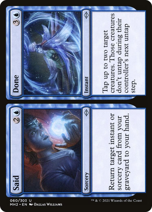 Image for Said // Done (60) (MH2) - Magic: The Gathering