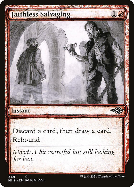 Image for Faithless Salvaging (Showcase) (349) (MH2) - Magic: The Gathering