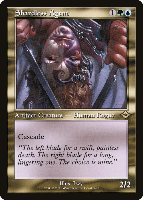 Image for Shardless Agent (Retro Frame) (423) (MH2) - Magic: The Gathering