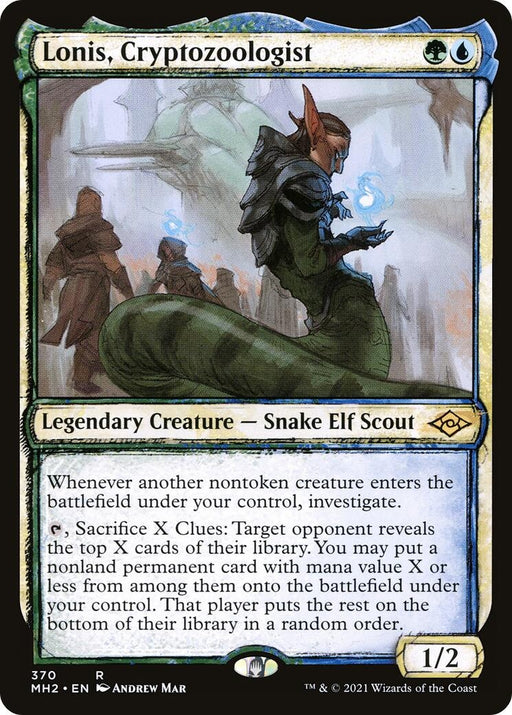 Image for Lonis, Cryptozoologist (Showcase) (370) (MH2) - Magic: The Gathering