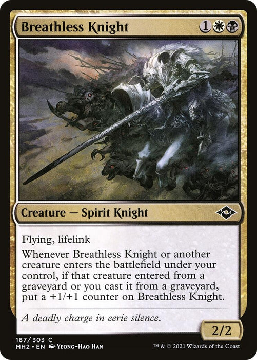Image for Breathless Knight (187) (MH2) - Magic: The Gathering