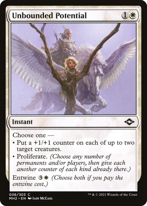 Image for Unbounded Potential (36) (MH2) - Magic: The Gathering