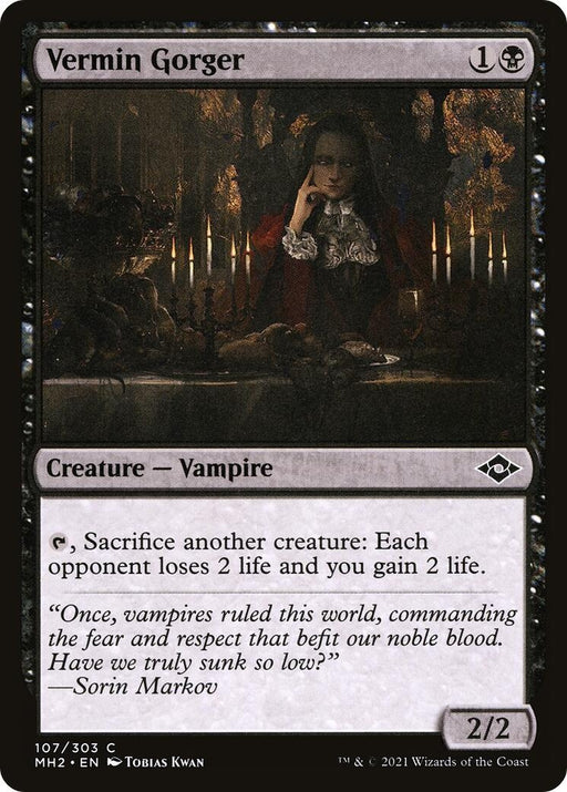 Image for Vermin Gorger (107) (MH2) - Magic: The Gathering