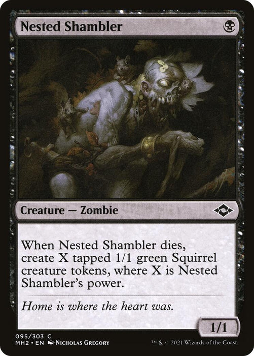 Image for Nested Shambler (95) (MH2) - Magic: The Gathering