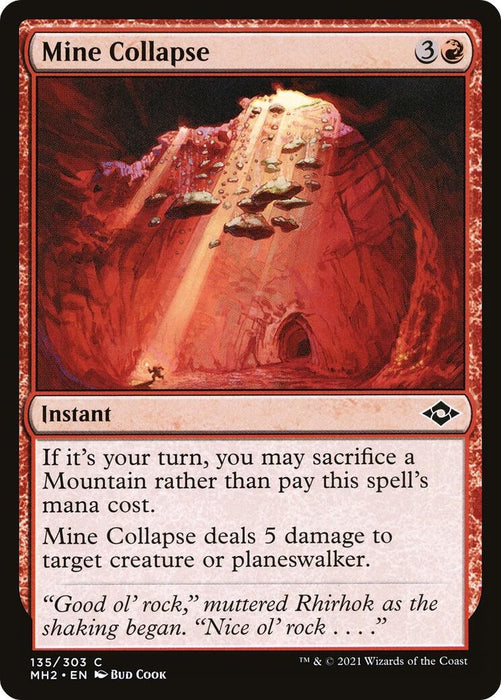 Image for Mine Collapse (135) (MH2) - Magic: The Gathering