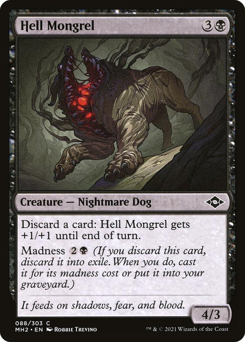 Image for Hell Mongrel (88) (MH2) - Magic: The Gathering