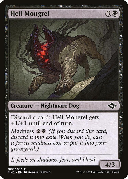Image for Hell Mongrel (88) (MH2) - Magic: The Gathering