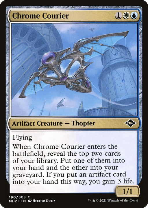 Image for Chrome Courier (190) (MH2) - Magic: The Gathering
