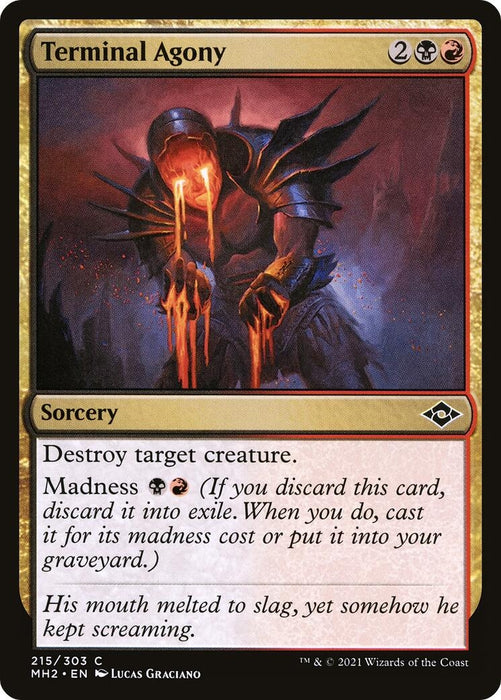 Image for Terminal Agony (215) (MH2) - Magic: The Gathering